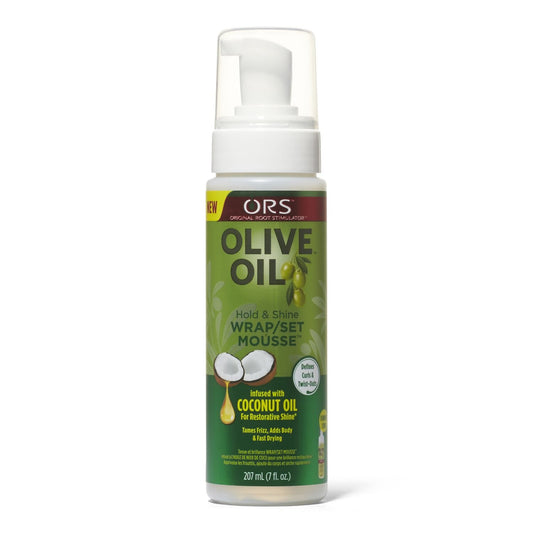 ORS Olive Oil Hold Shine Wrap Set Mousse