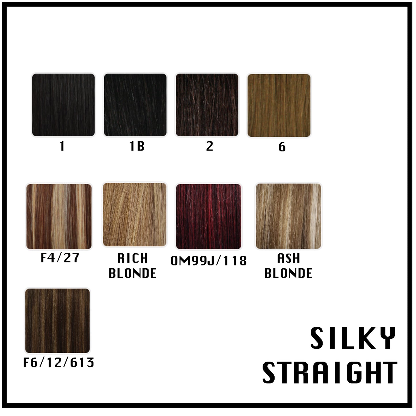 Eve Hair Wrap Ponytail Extension Silky Straight color