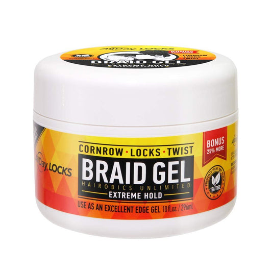Hairobics Braid Gel All Day Locks Extreme Hold