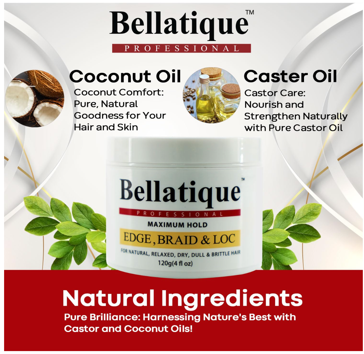 Bellatique Edge, Braid, & Loc Maximum Hold