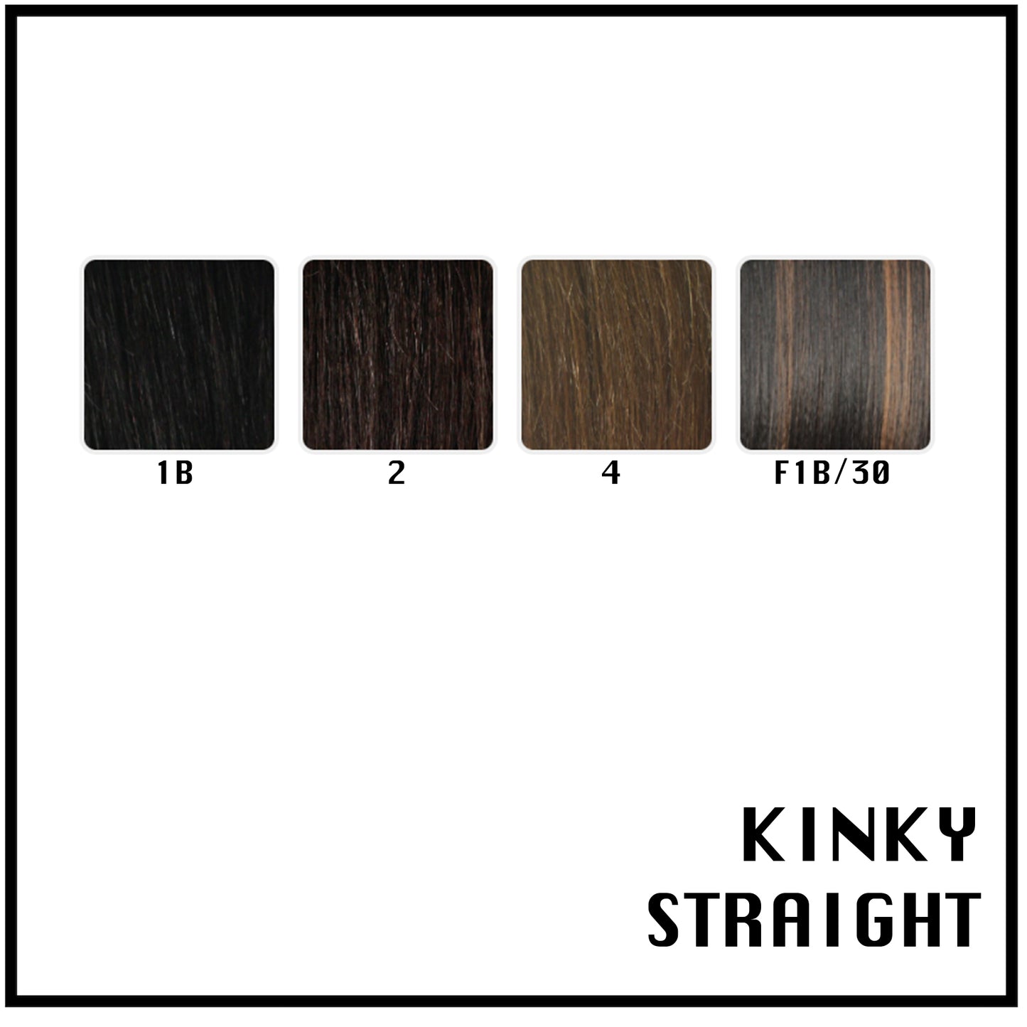Eve Hair Wrap Ponytail Extension Kinky Straight 24" color