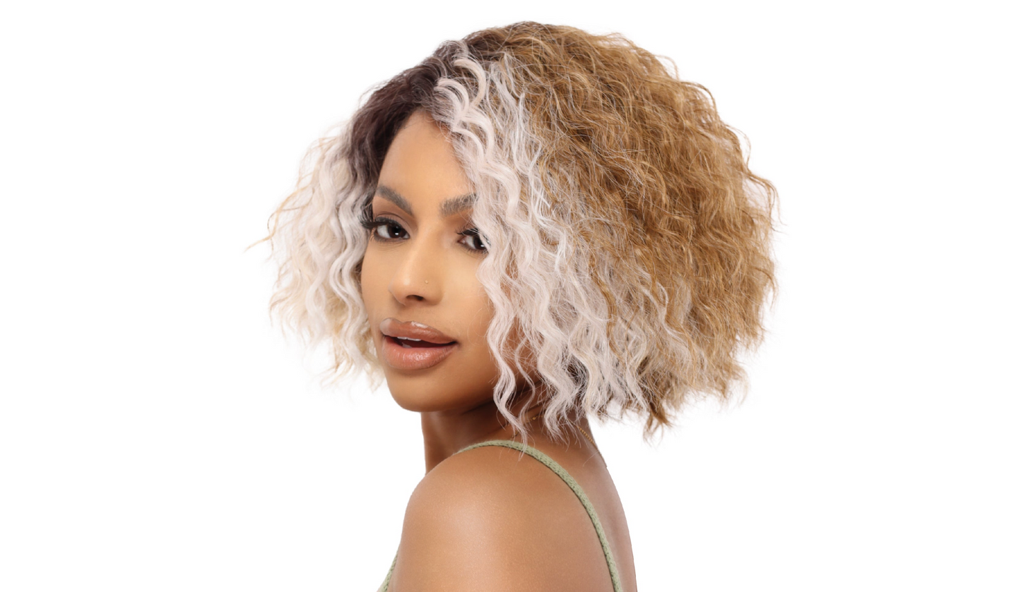 short blonde lace wig Hair Republic Tru Wig HD Lace Front LHD 5308 Sasha HD Lace Front Wig