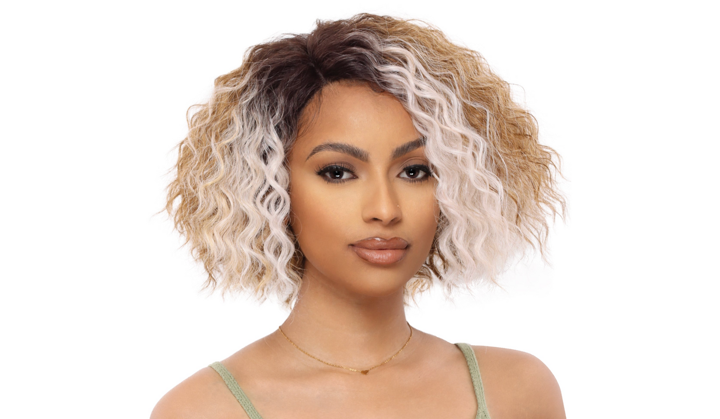 short blonde lace wig Hair Republic Tru Wig HD Lace Front LHD 5308 Sasha HD Lace Front Wig