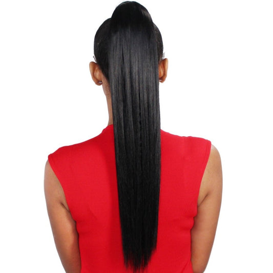 Eve Hair Wrap Ponytail Extension Silky Straight