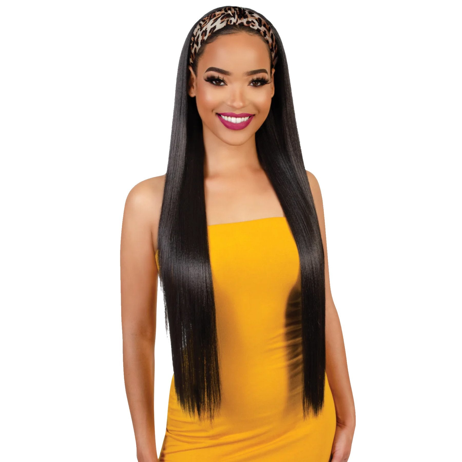 Fashion Source HTB Headband Yasmin Half wig long hair