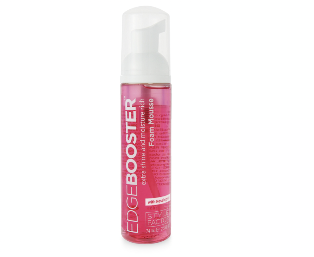Style Factor Edge Booster Extra Shine Moisture Rich Foam Mousse rosehip oil
