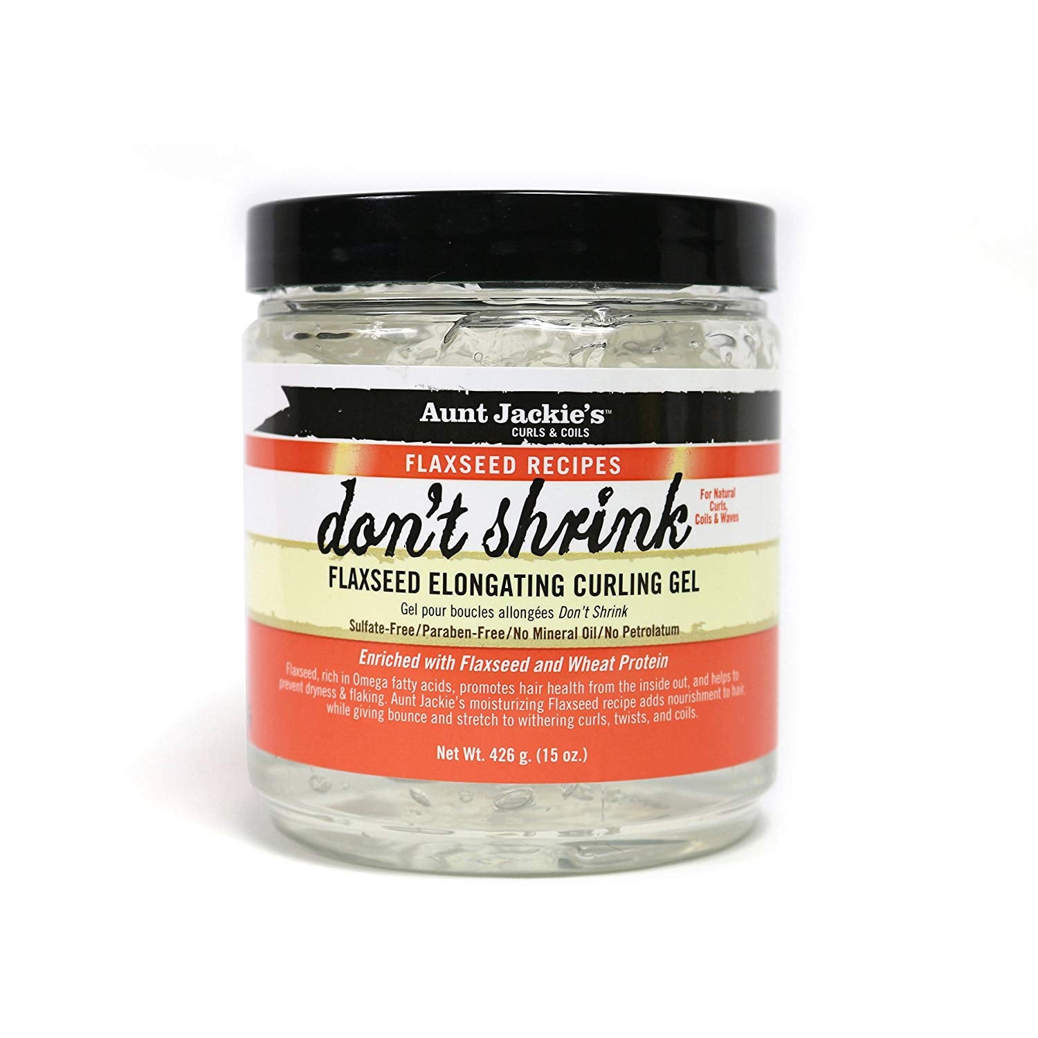 Aunt Jackie's Flaxseed Don't Shrink Curling Gel