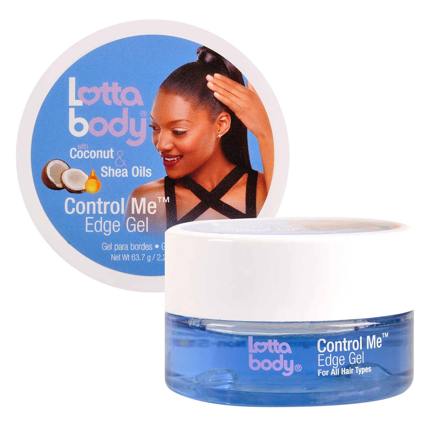 Lottabody Coconut & Shea Oils Control Me Edge Gel