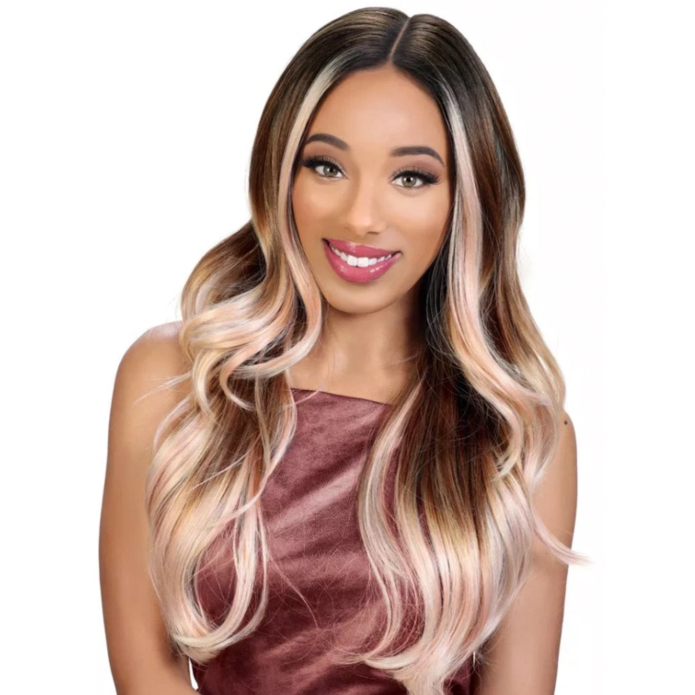 Zury Sis Royal Swiss Lace Synthetic Hair Lace Front Wig - SW LACE H GLORY