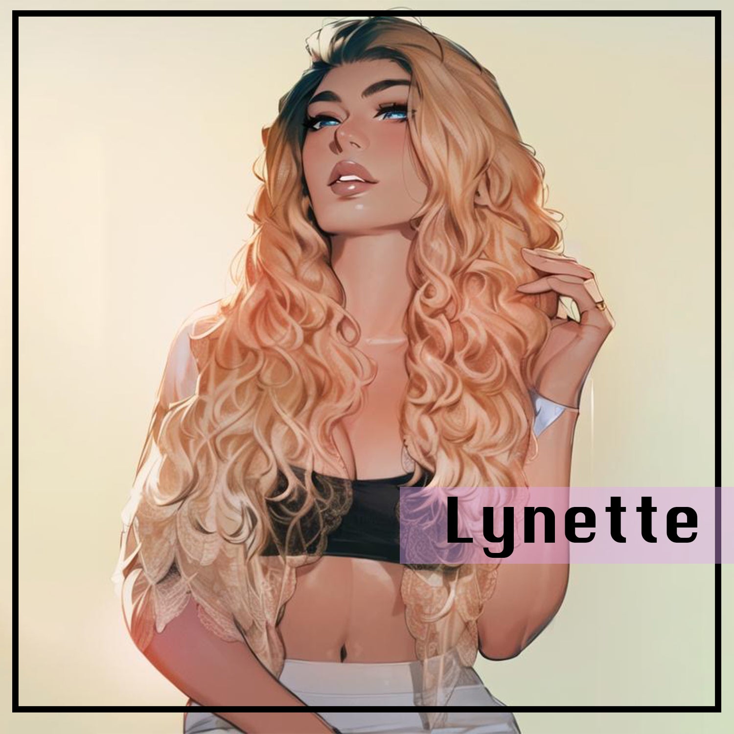 Janet Collection Melt HD Lace Wig, LYNETTE peach pink