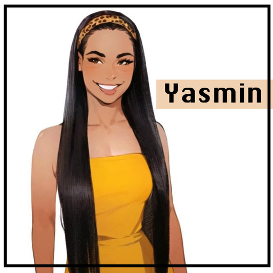 Fashion Source HTB Headband Yasmin Half wig