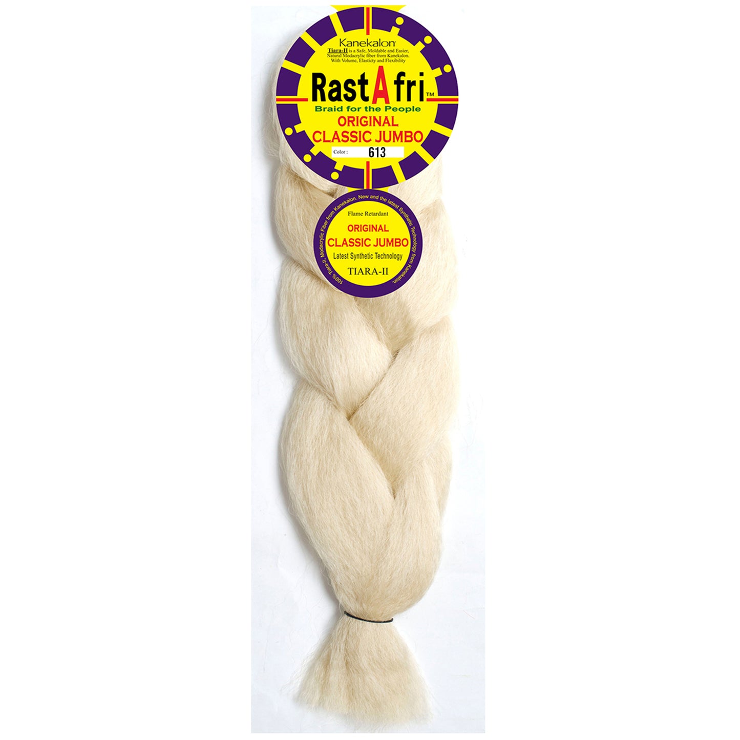 RastAfri Classic Jumbo Braiding Hair color 613 blonde