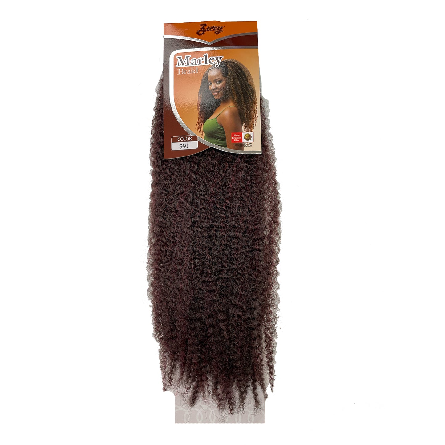 Zury Marley Braiding Hair crochet extensions 99j brown red