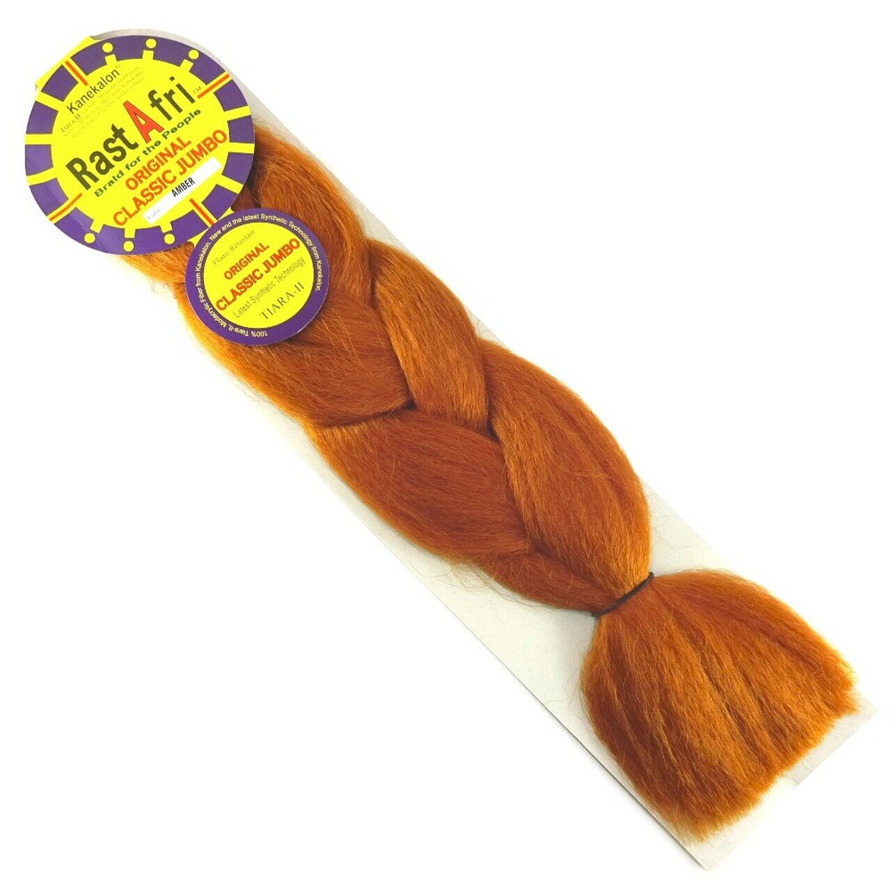 RastAfri Classic Jumbo Braiding Hair amber