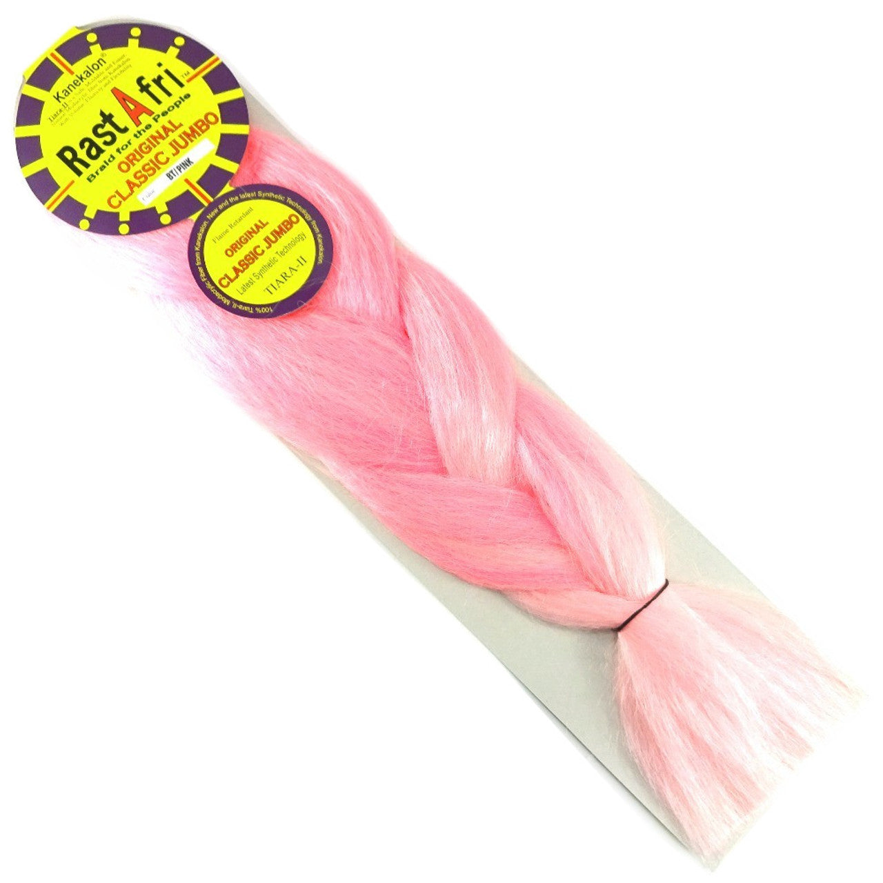 RastAfri Classic Jumbo Braiding Hair pink