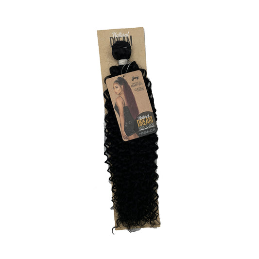 Zury Natural Dream Feel & Look Hair Extension Bundle, Passion Curl 24" natural black