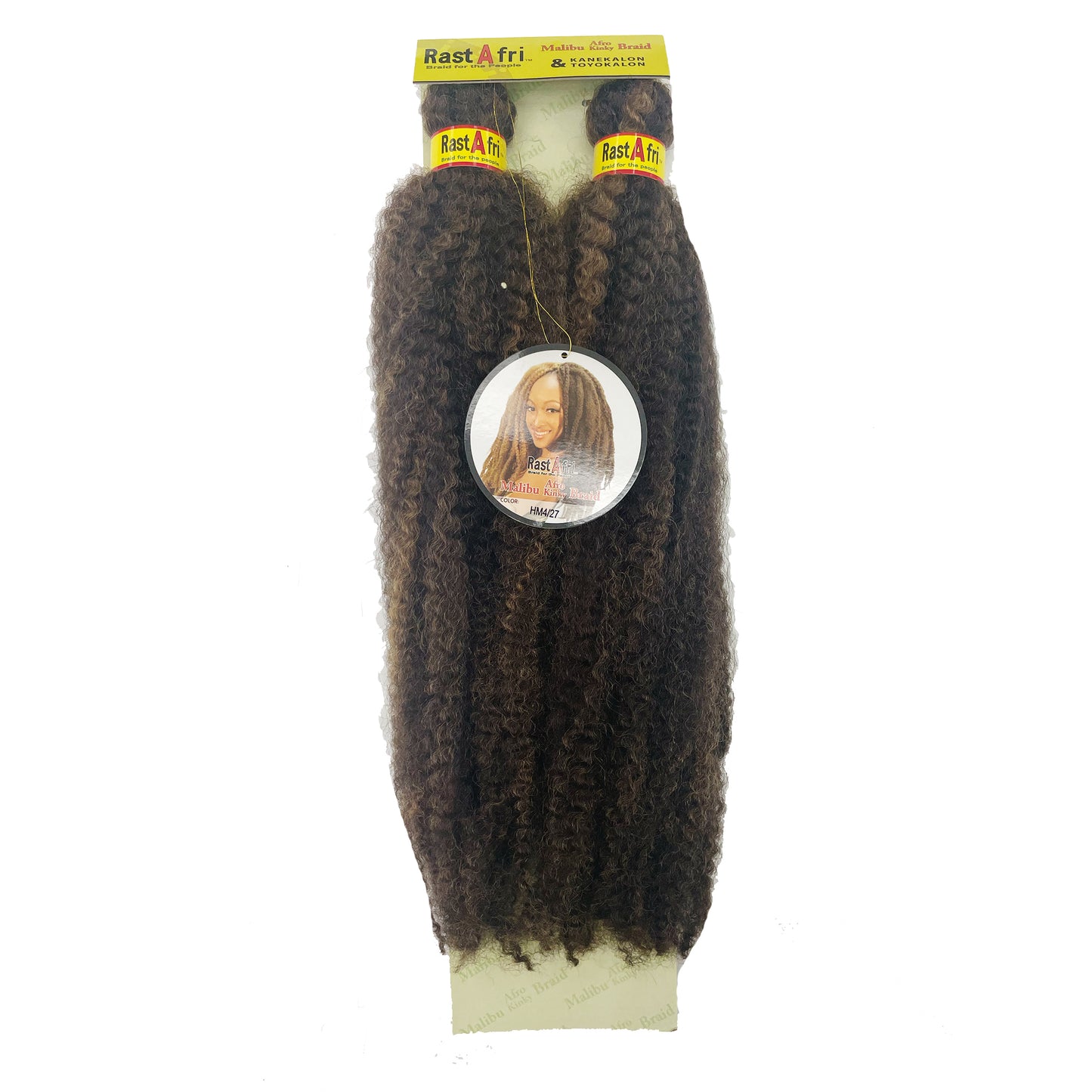 RastAfri Malibu Afro Kinky Crochet Braiding Hair color hm427