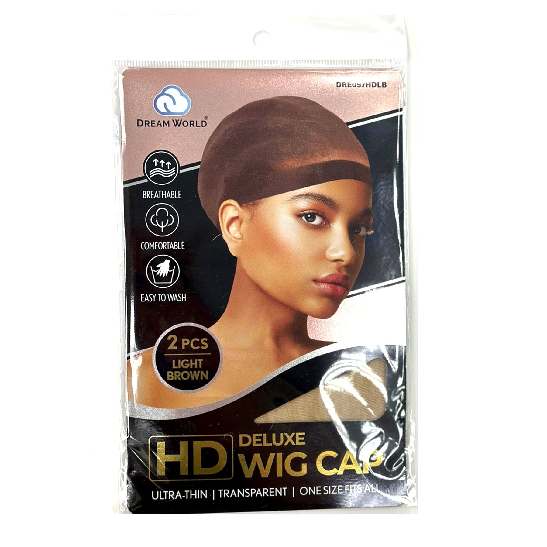 Deluxe HD Wig Cap 2pc