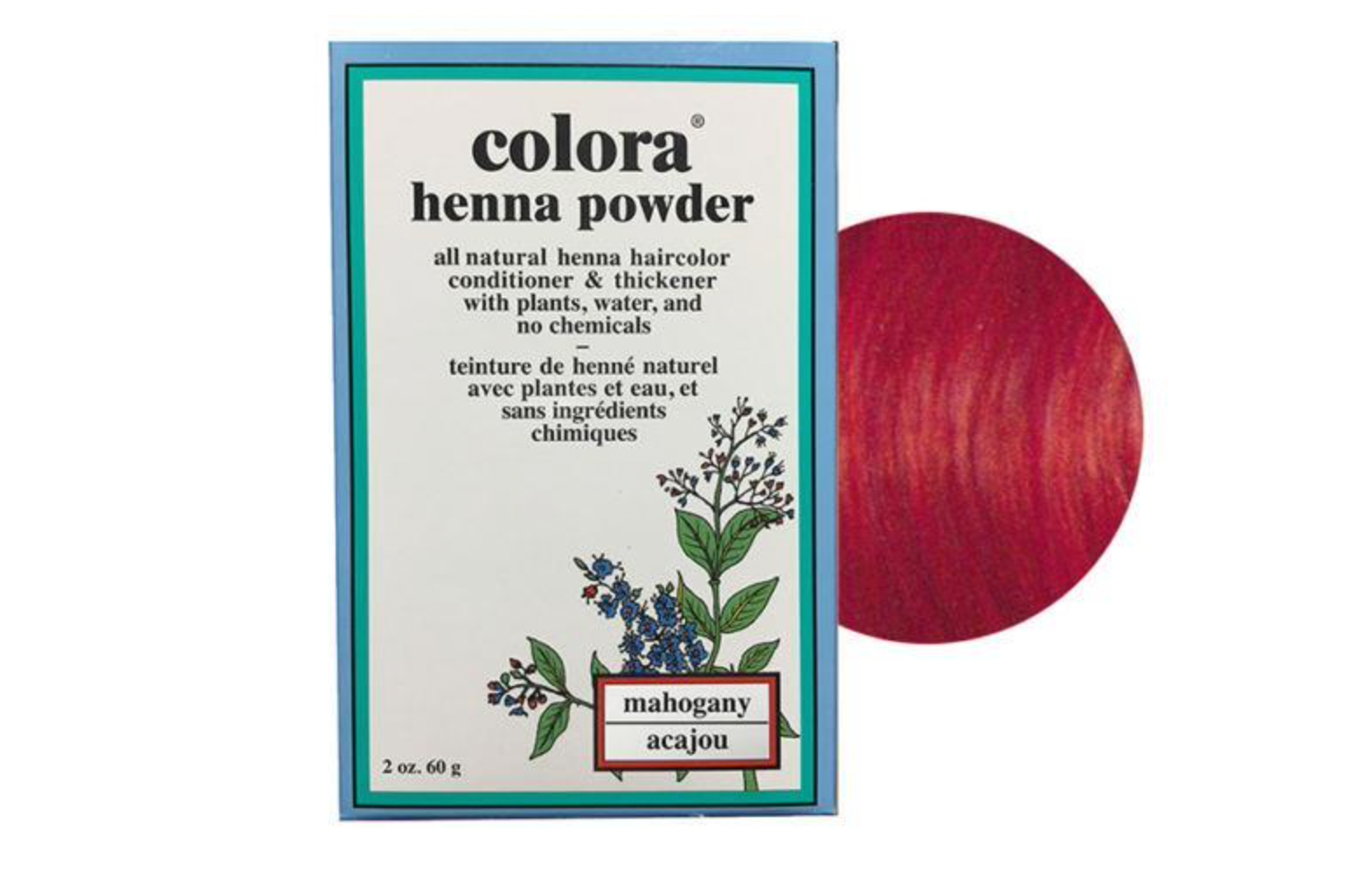 Colora Henna Powder Hair Color red