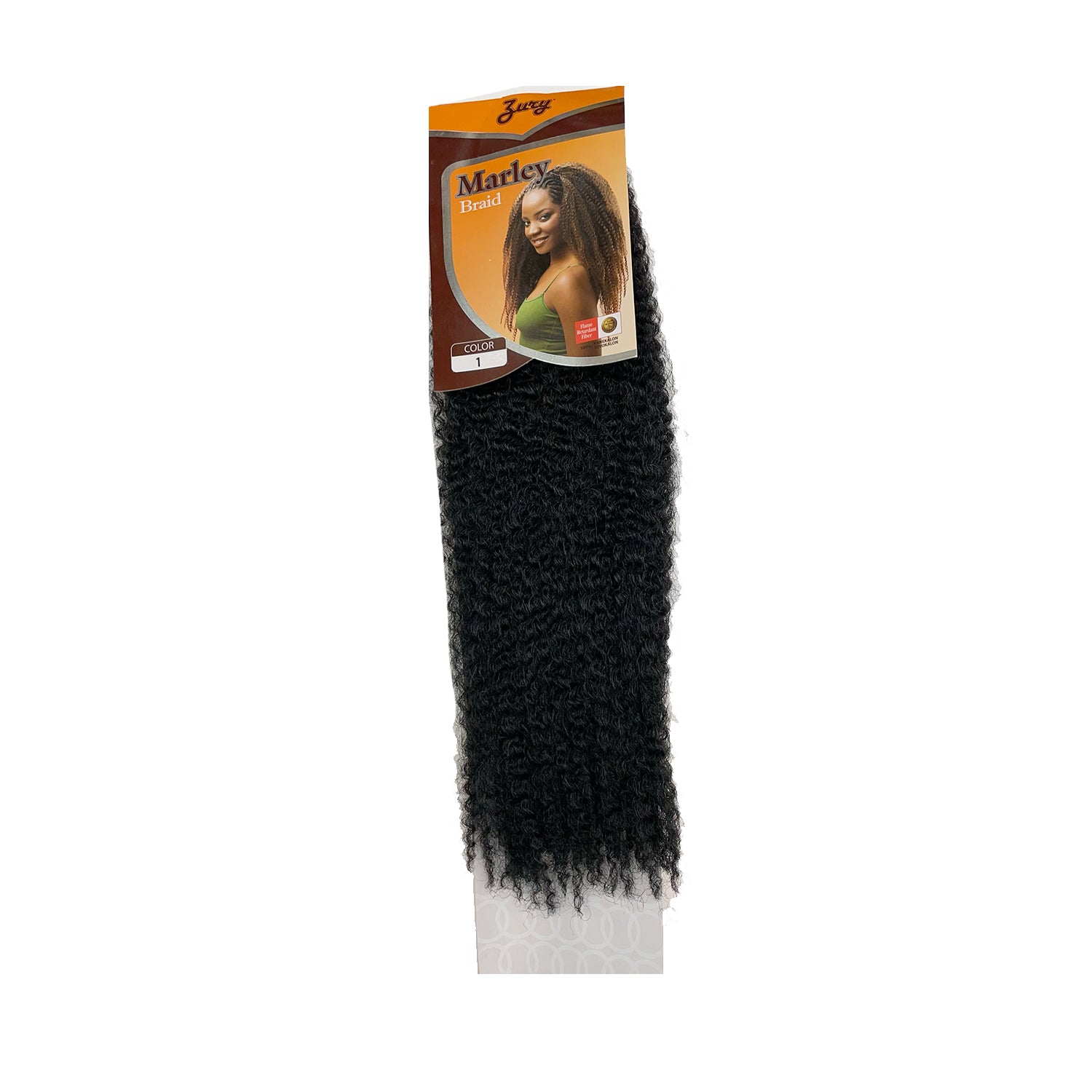 Zury Marley Braiding Hair crochet extensions color 1 black