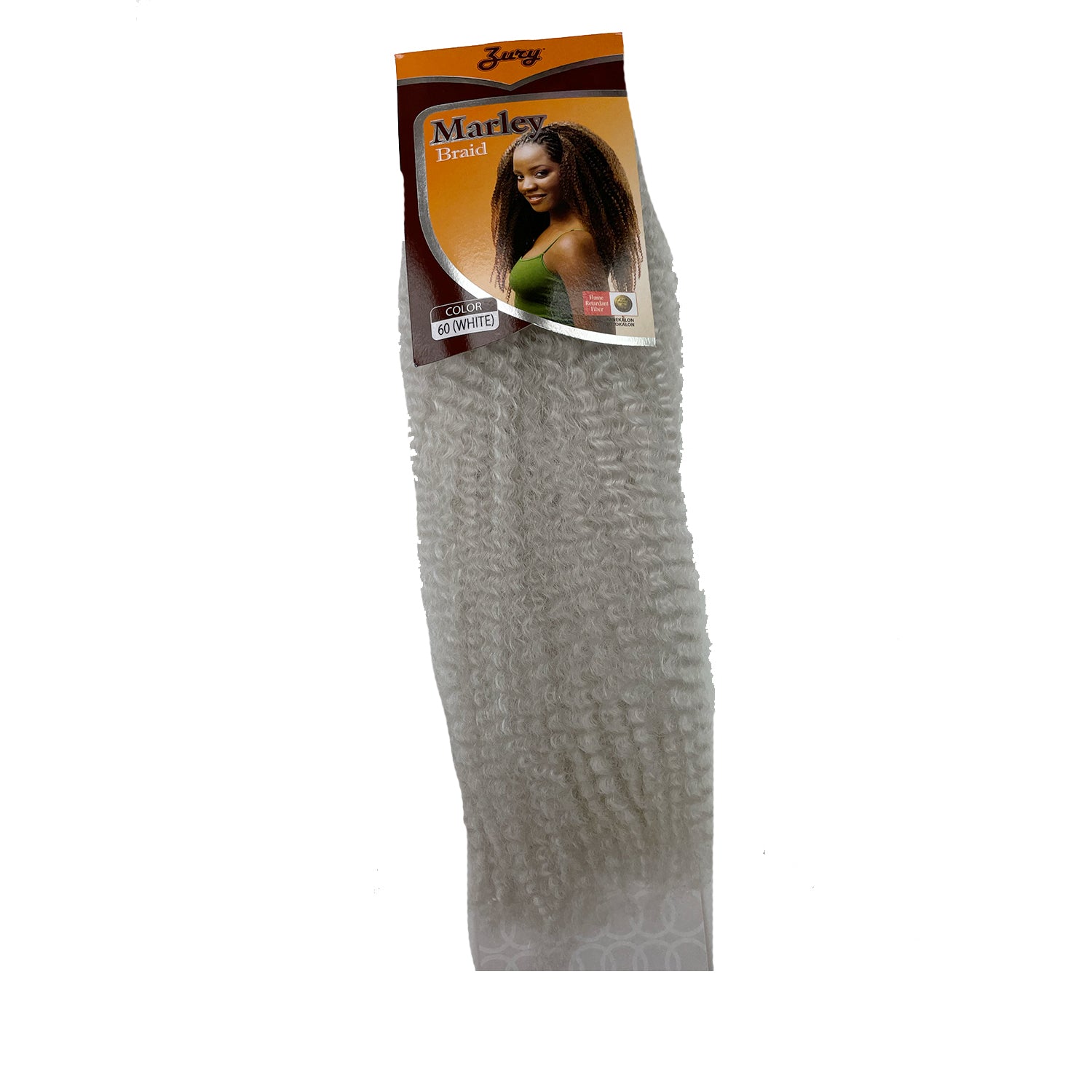 Zury Marley Braiding Hair crochet extensions white 60