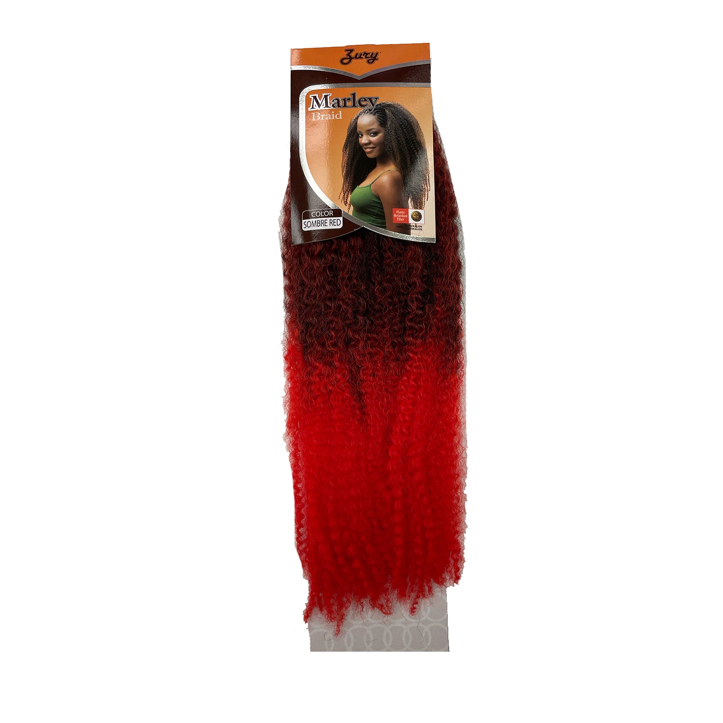 Zury Marley Braiding Hair crochet extensions red